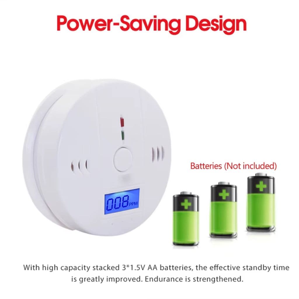 Alarme de monoxyde de carbone avec écran LCD - جهاز إنذار أول أكسيد الكربون - Électronique - صورة 6