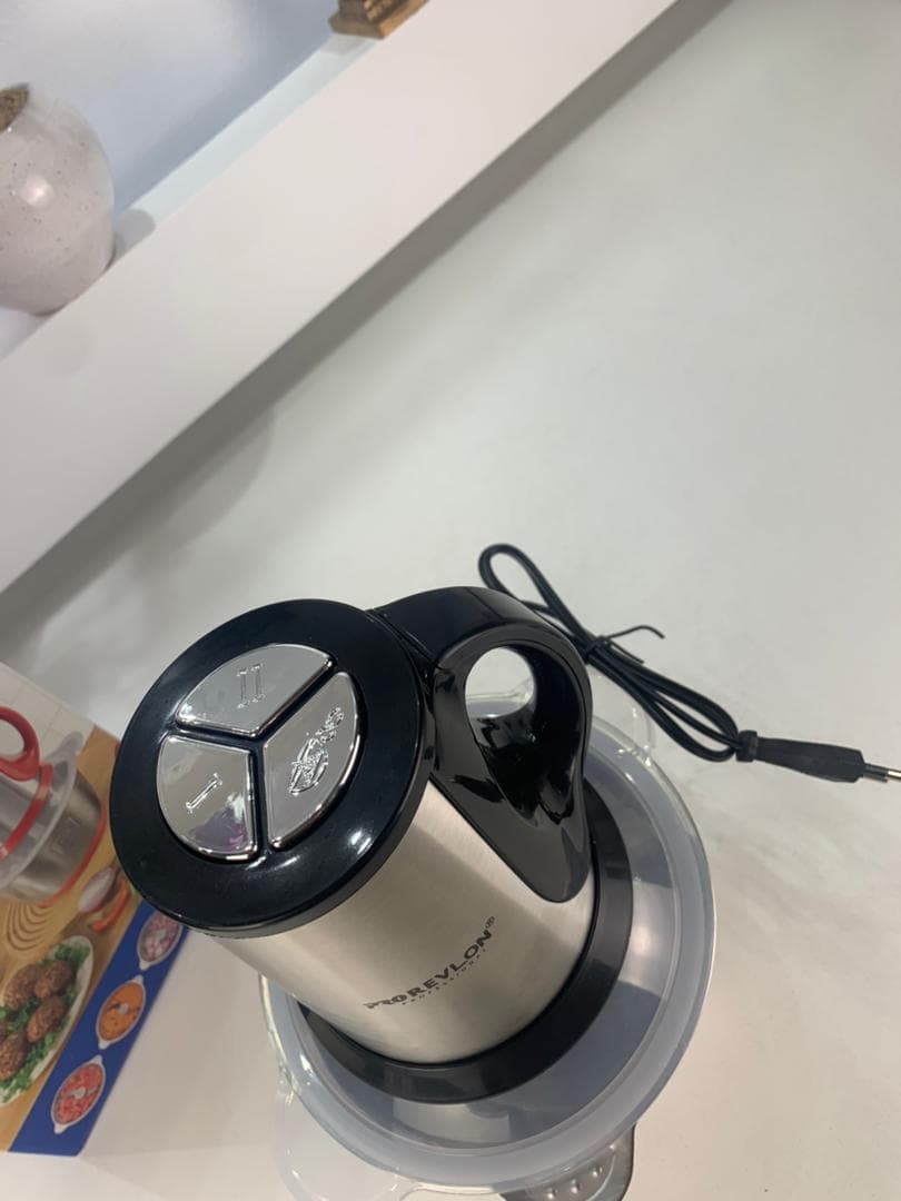 Hachoir à Viande Multifonction en Acier Inoxydable 300W/2L – مفرمة لحم متعددة الوظائف من الفولاذ المقاوم للصدأ - Cuisine - صورة حقيقية 9