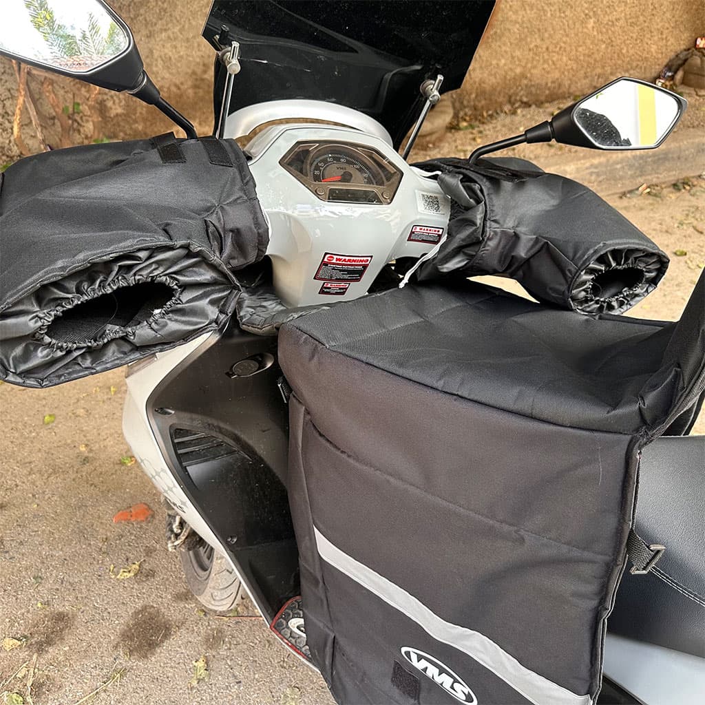 Kit de Protection Coupe-Vent pour Vespa 3PCS - طقم الدراجة النارية - Accessoires Auto/Moto - صورة حقيقية 7