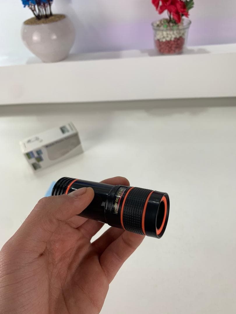 Objectif de Caméra Universel Clip-on pour Smartphone avec Zoom 14x – عدسة كاميرا هاتف الذكي - Électronique - صورة حقيقية 7