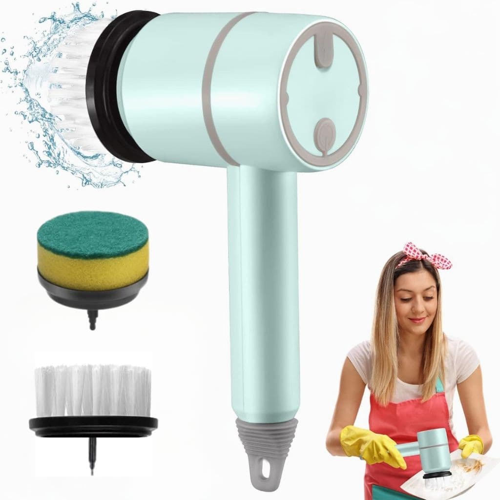 Brosse Électrique Rotative Automatique avec 2 Brosse – فرشاة تنظيف دوارة كهربائية - Cuisine - صورة 1