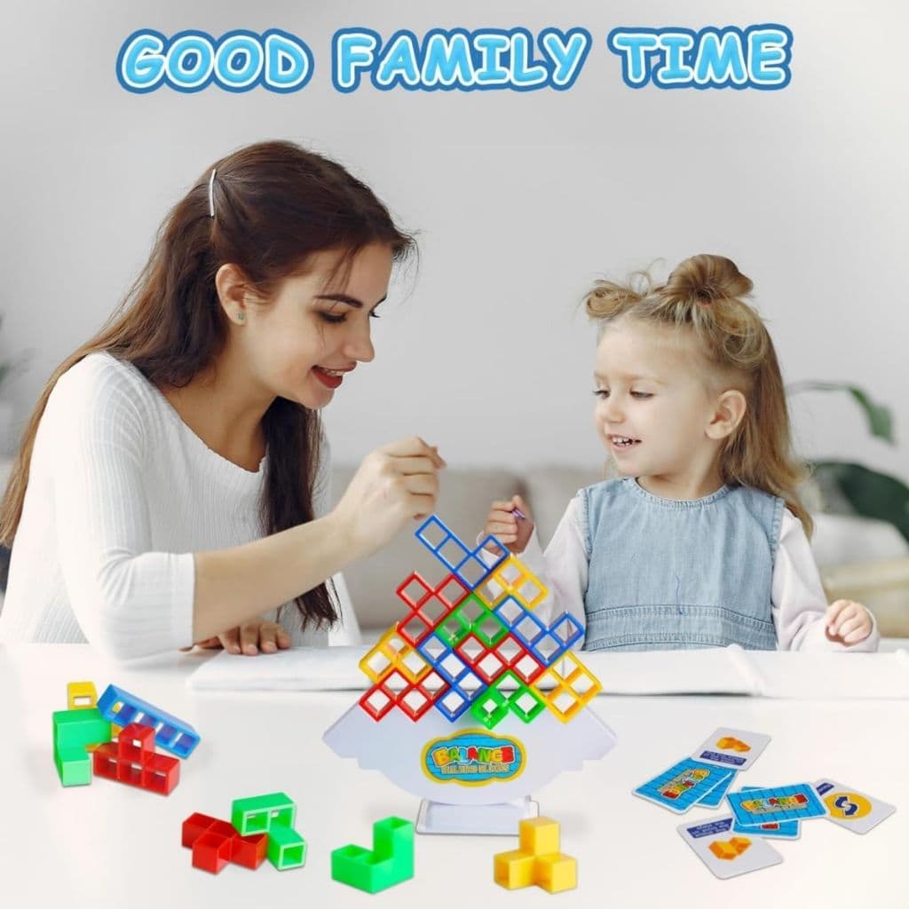 Jeu d'Équilibre Tetra Tower Balance Building Blocks – لعبة توازن - Jouet & Gaming - صورة 8