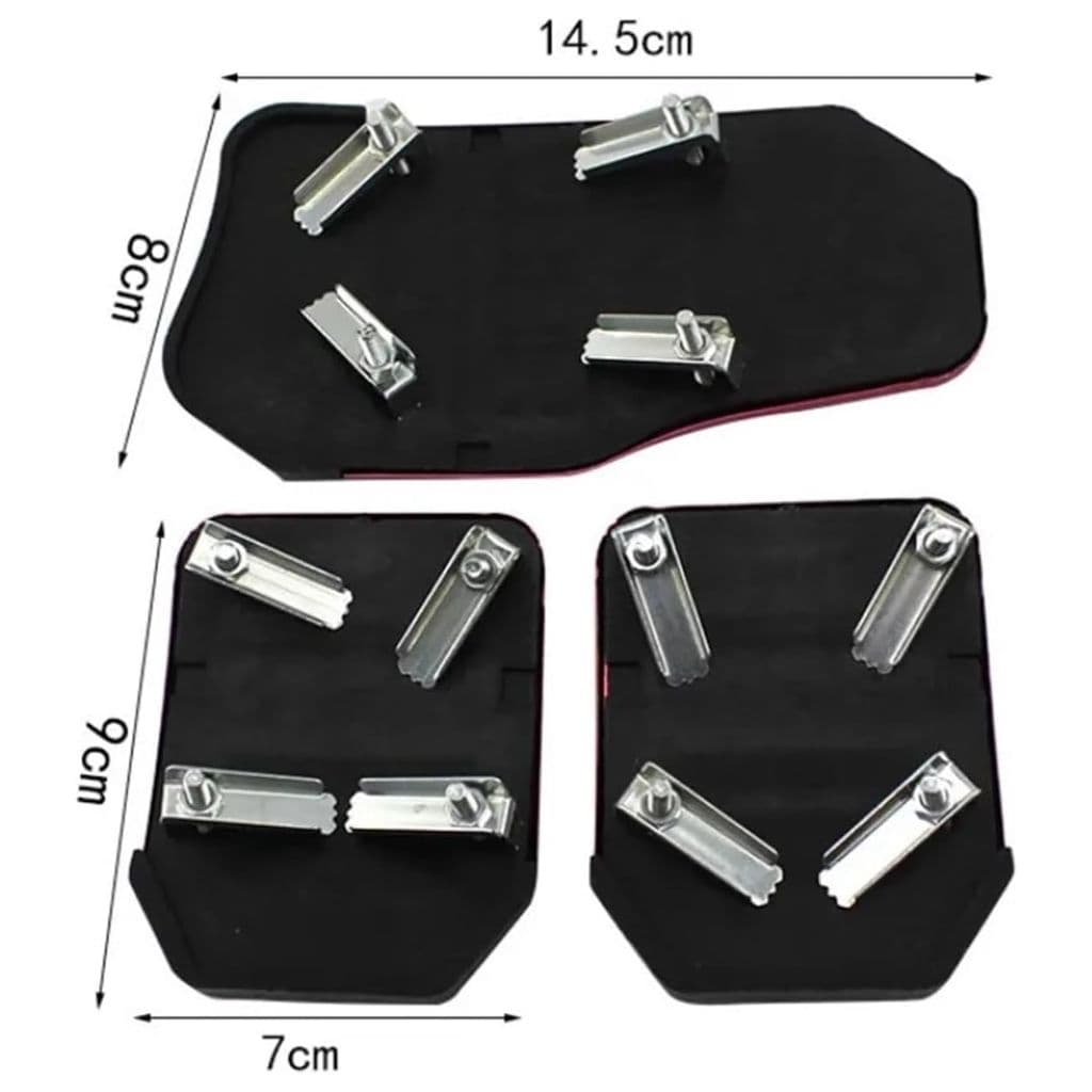 Kit de Pédales Antidérapantes Universelles pour Voiture - دواسات السيارة غير القابلة للانزلاق - Accessoires Auto/Moto - صورة 4