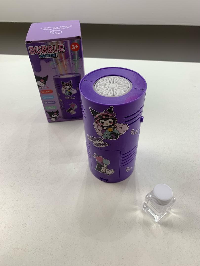 Machine à Bulles Kuromi – Générateur de Bulles Magique - Jouet & Gaming - صورة حقيقية 5