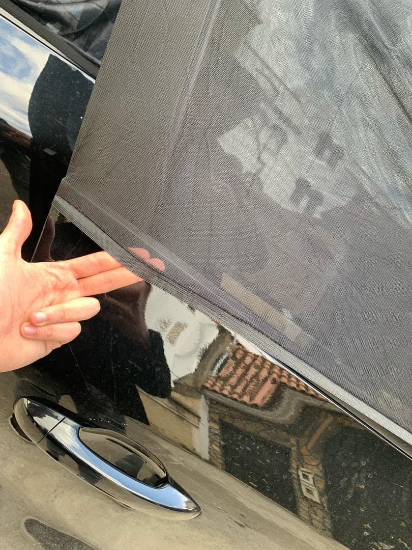 Rideaux Pare-soleil Latéral pour Voiture 2Pcs – ستر واقي للشمس - Accessoires Auto/Moto - صورة حقيقية 8