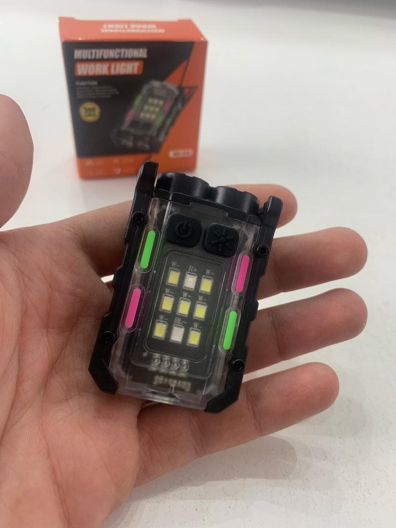 Mini Lampe de Poche Porte-Clés Étanche WD-086 – مصباح محمول - Électronique - صورة حقيقية 6