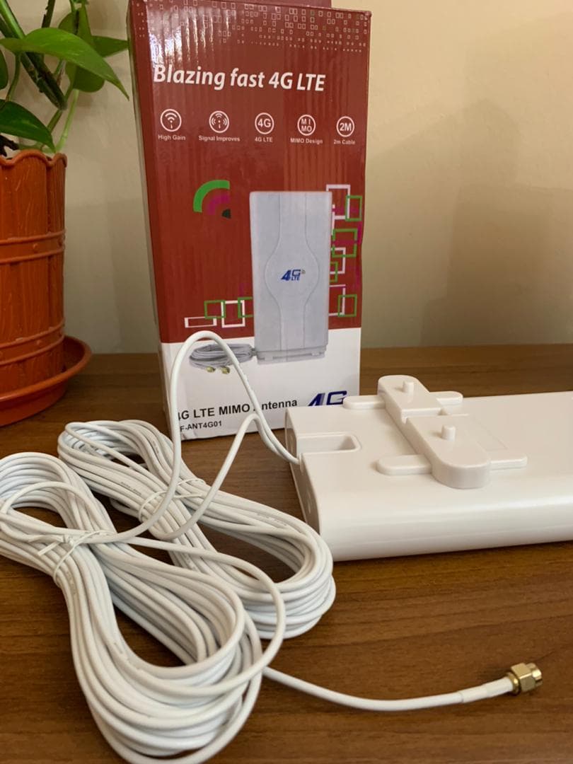 Amplificateur de signal SMA Pour Modem 4G LTE – مقوي سرعة الأنترنت - Électronique - صورة حقيقية 7