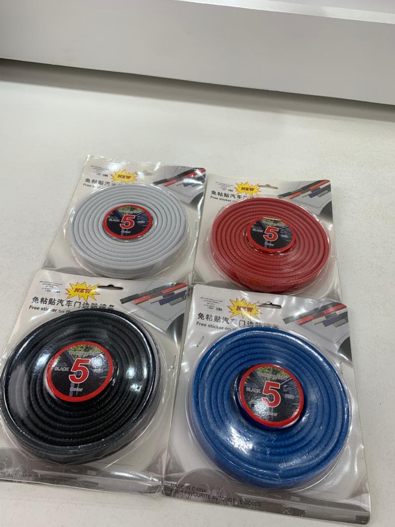 Bande Protection pour Bord Portière de Voiture en Caoutchouc 5m – شريط حماية أبواب السيارة - Accessoires Auto/Moto - صورة حقيقية 8