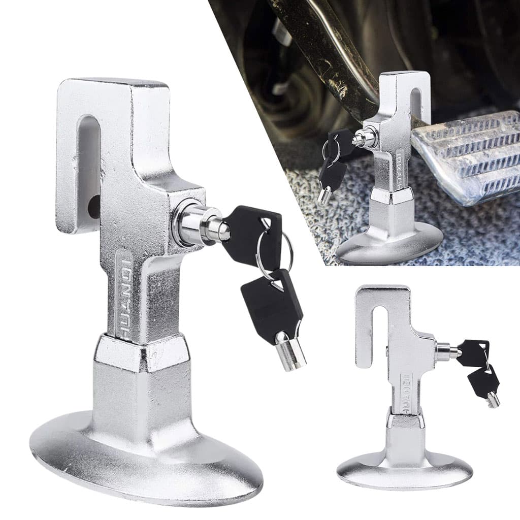 Antivol de pédale d’embrayage en acier inoxydable – أداة حماية للسيارات - Accessoires Auto/Moto - صورة 1