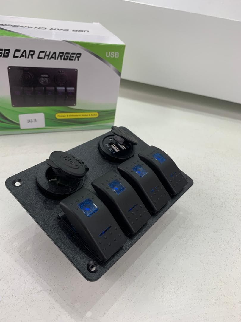Panneau de commande 12-24V à 4 Interrupteur – لوحة تحكم - Électronique - صورة حقيقية 10