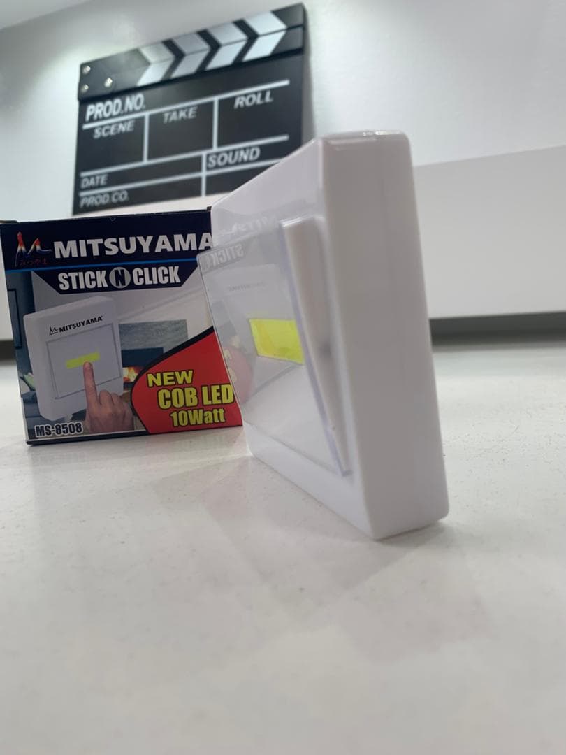 Pack de 3 Lampes Interrupteur LED COB pour Placard – طقم مصابيح إضاءة منزلية - Électronique - صورة حقيقية 8