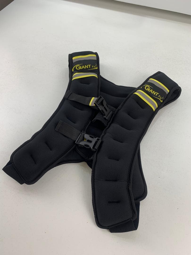 Gilet lesté d’entrainement 5KG réglable avec bretelles élargies – صدرية تدريبات للمحترفين - Sport - صورة حقيقية 9