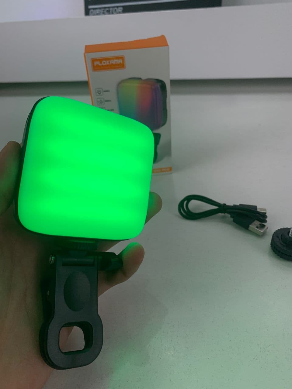 Lampe Selfie RGB Fil Light 3000-9900K U80PRO – مصباح لصناع المحتوى - Électronique - صورة حقيقية 11