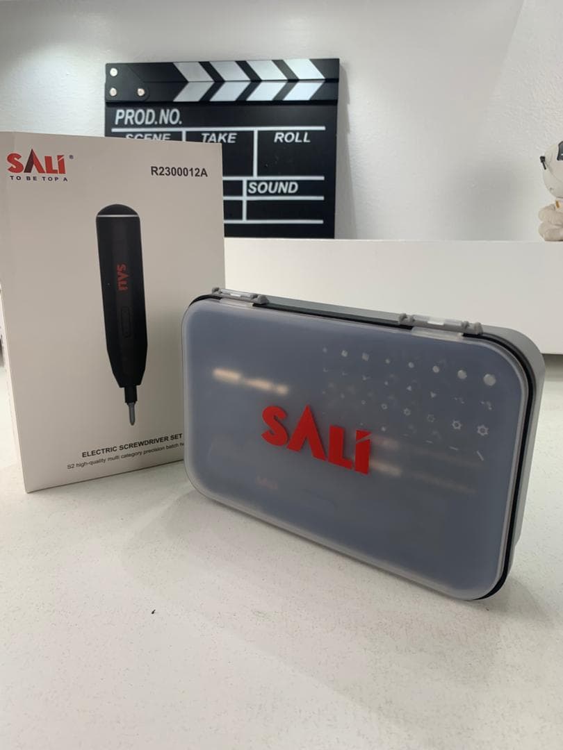 Tournevis Électrique Sans Fil SALI 39 en 1 Batterie Lithium 1200mAh – مفك براغي كهربائي - Outillage et Bricolage - صورة حقيقية 9