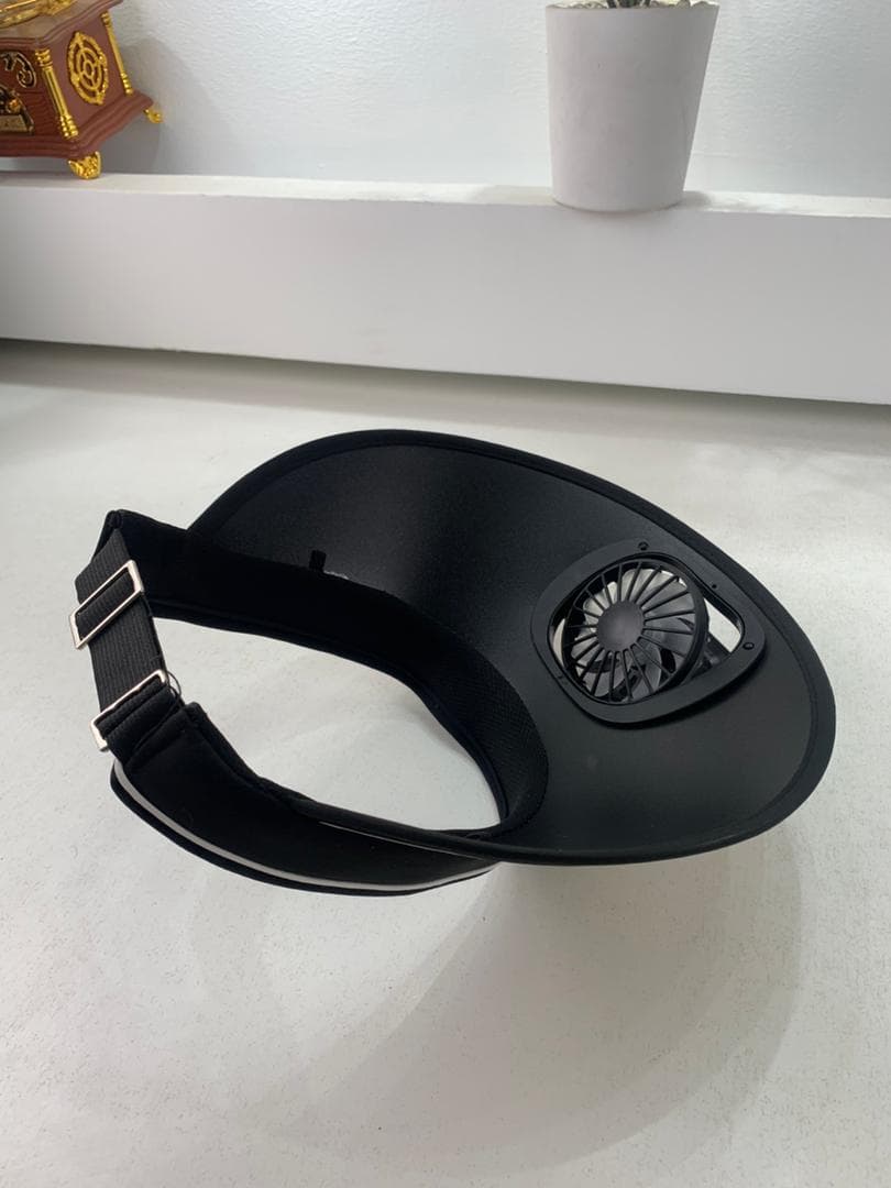 Casquette d’été avec Ventilateur de Refroidissement – قبعة مع مروحة تعمل بالطاقة الشمسية - Vacance & Loisir - صورة حقيقية 9