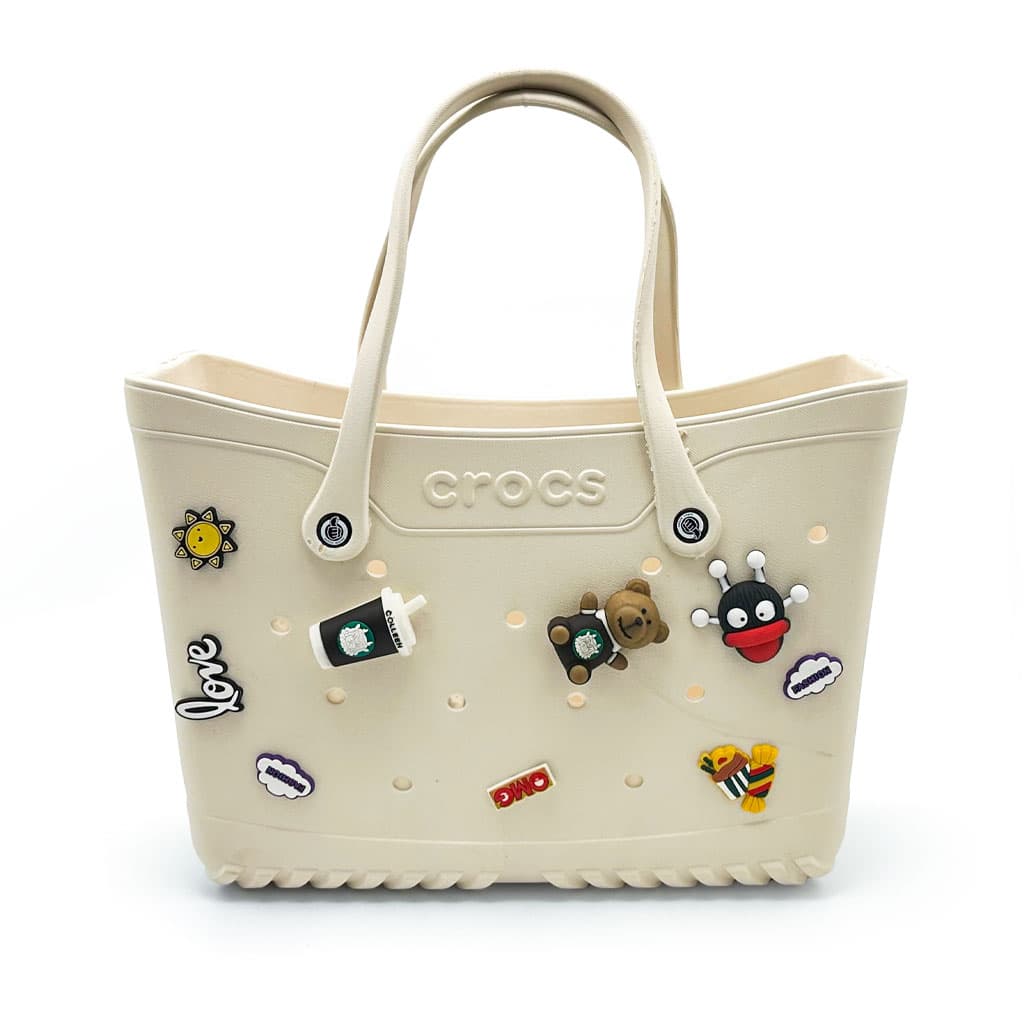 Crocs Sac fourre-tout de plage pour femmes imperméable – حقيبة نسائية للنزهات - Vacance & Loisir - صورة 5