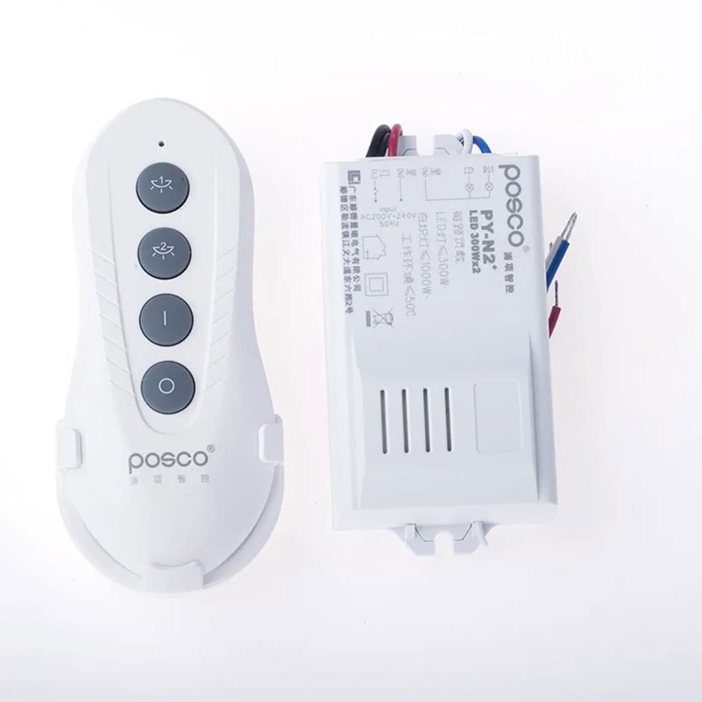 Posco Telecommande Contrôleur d’Eclairage Sans Fil à 3 Canaux – يد تحكم للأضاء المنزلية - Électronique - صورة 2
