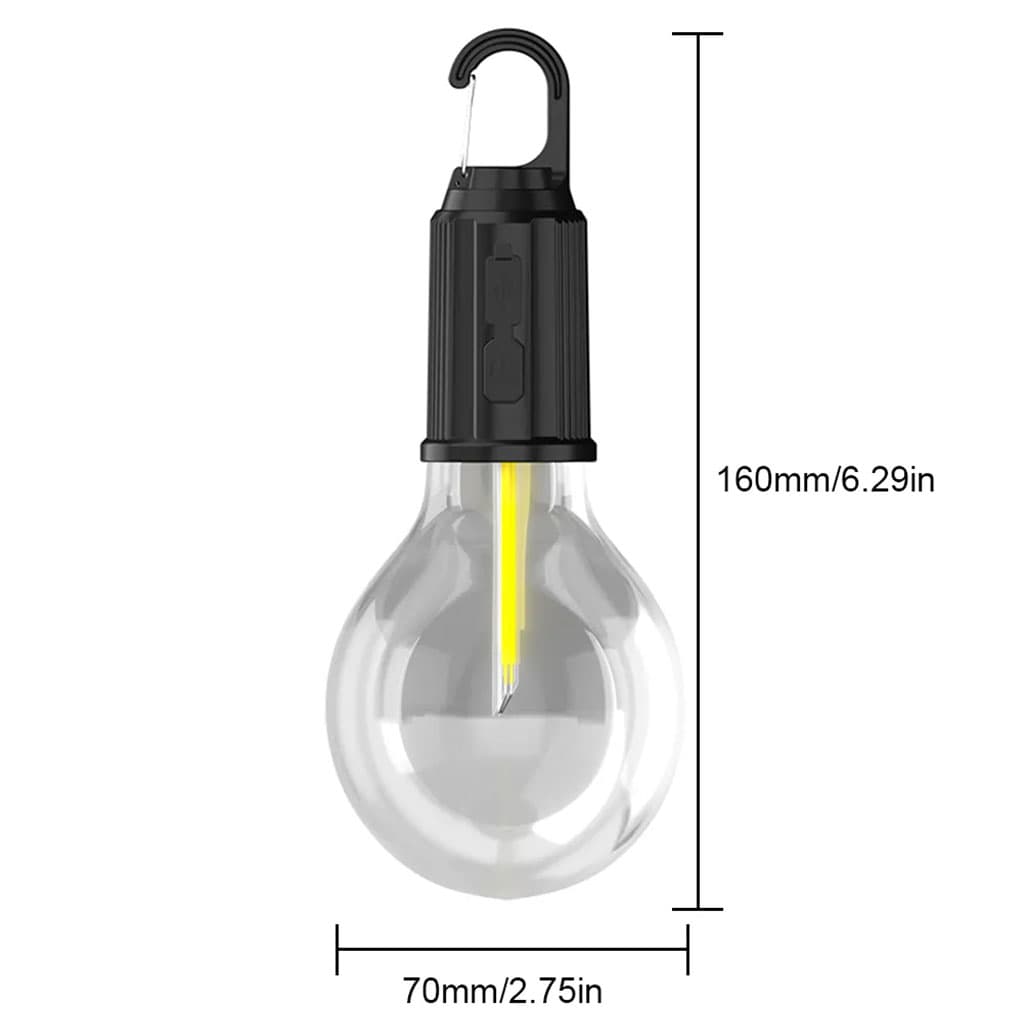Pack X2 Lampe de Camping Solaire étanche et Rechargeable 3 modes d’éclairage T01-B – مصباح محمول بالطاقة الشمسية - Électronique - صورة 5