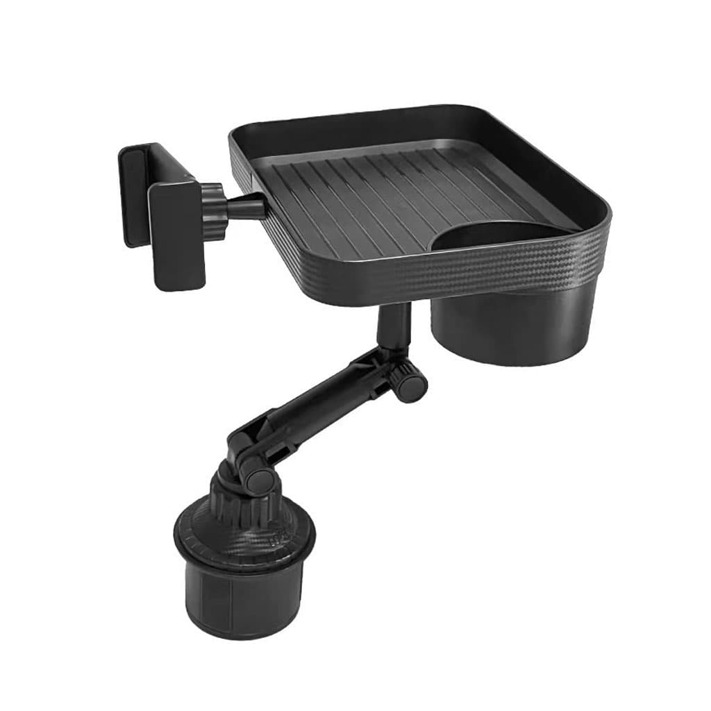 Plateau et Porte-Gobelet avec Support Téléphone pour Voiture – حامل مأكولات ومشروبات مع موضع للهاتف - Accessoires Auto/Moto - صورة 4