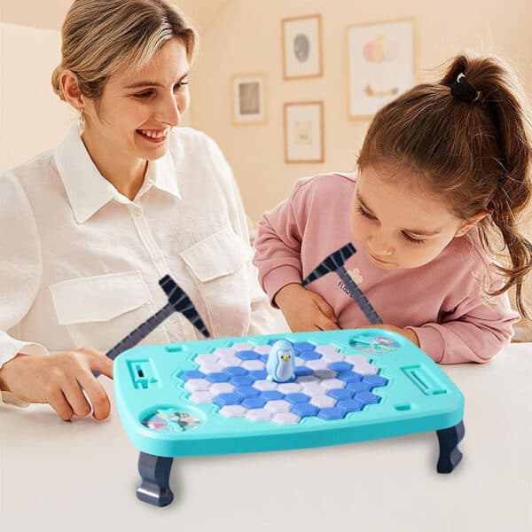 Jeu de sauvetage pingouin sur glace très amusant en famille – لعبة كسر الأرضية - Jouet & Gaming - صورة 2