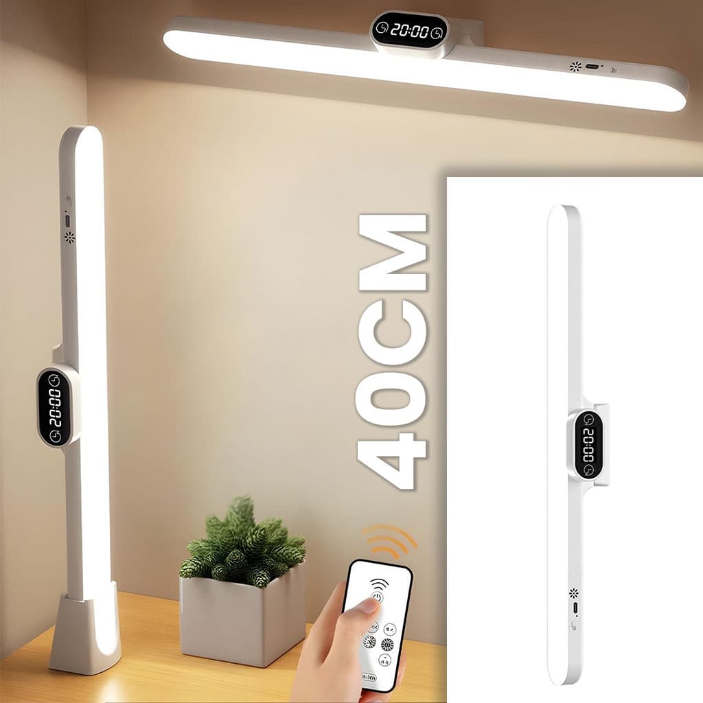 Barre lumineuse LED rechargeable tactile avec 3 modes de couleurs et minuterie GM – مصباح مغناطيسي قابل للتثبيت في عدة أماكن - Électronique - صورة 1
