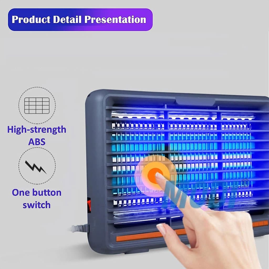Lampe Anti-Moustiques Électrique 10W Double Tube UV – مصيدة الباعوض - Outillage et Bricolage - صورة 4
