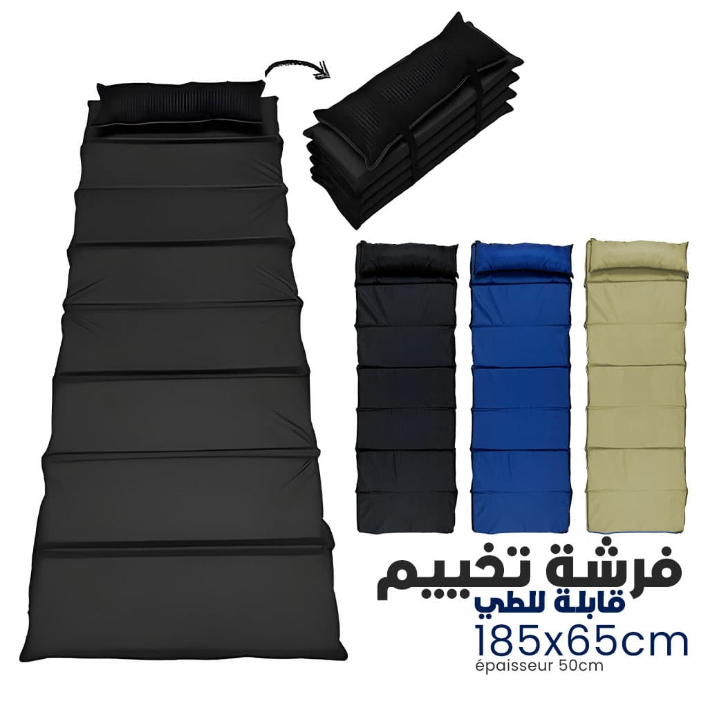 Sac à dos tactique 50L imperméable pour Randonnée , voyage, alpinisme, + Matelas pliable Cadeau - Camping et Randonnée - صورة 3