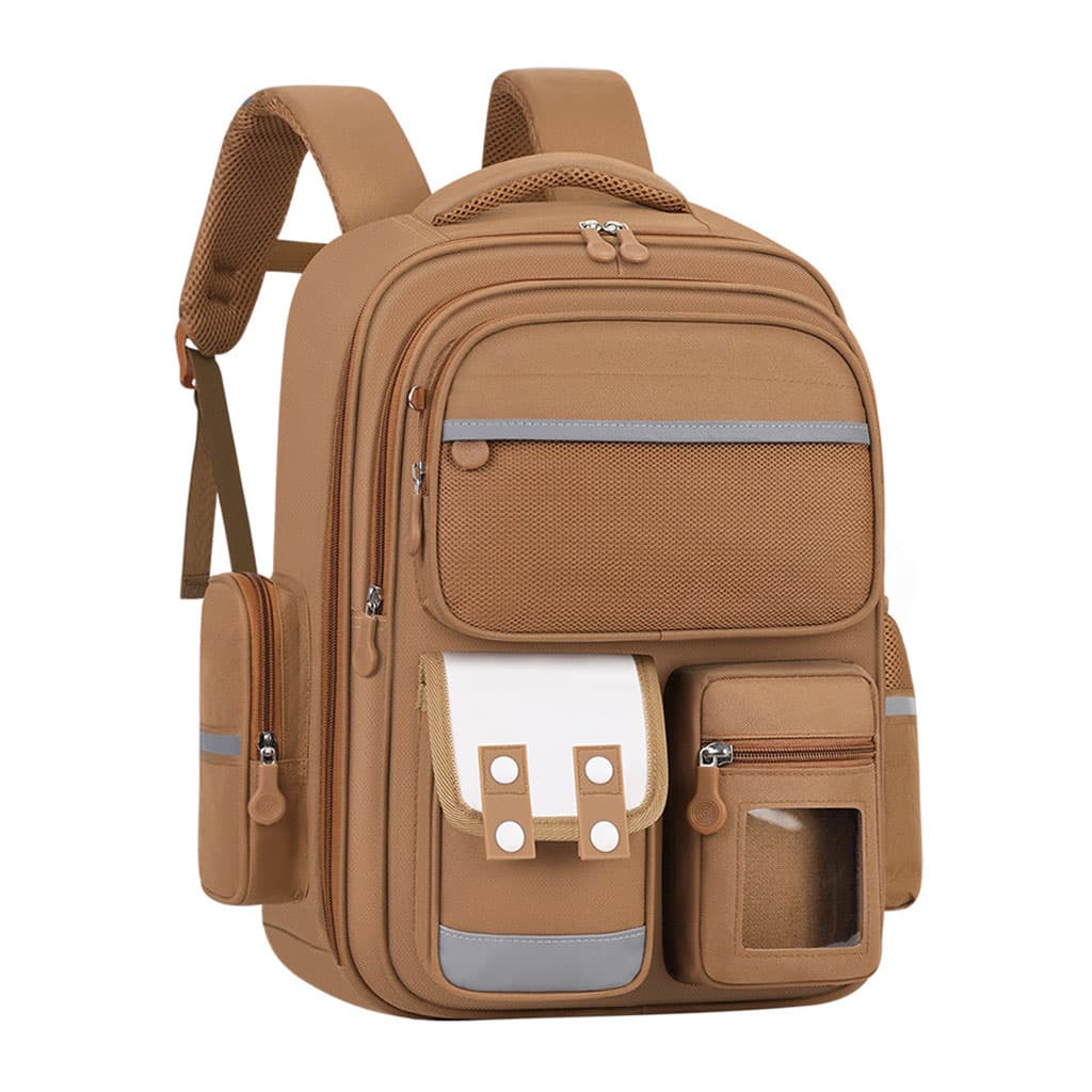 Sac à Dos Enfant pour École primaire de Haute Qualité Marron – حقيبة ظهر مدرسية للأطفال بني - Sac à dos et Mode - صورة 1