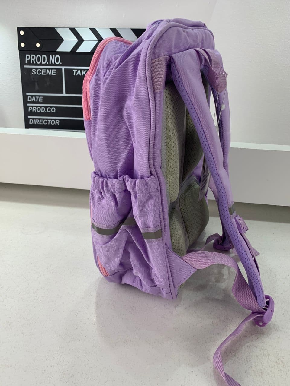 Sac à Dos Scolaire Orthopédique pour Enfants Xiao Wang Ya Mauve – محفظة مدرسية للأطفال بنفسجي - Sac à dos et Mode - صورة حقيقية 6