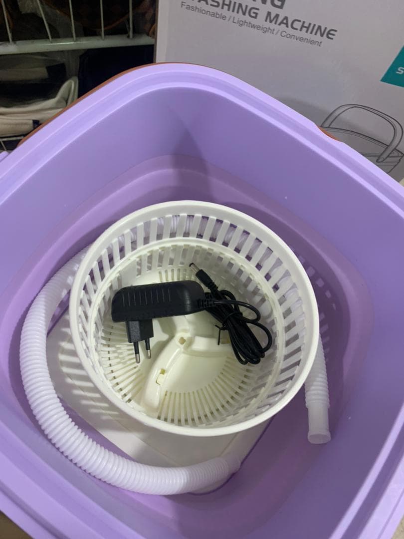 Mini Machine à Laver Pliable et Portable 3 Modes avec Fonction Déshydratation – غسالة ملابس محمولة - Maison - صورة حقيقية 14