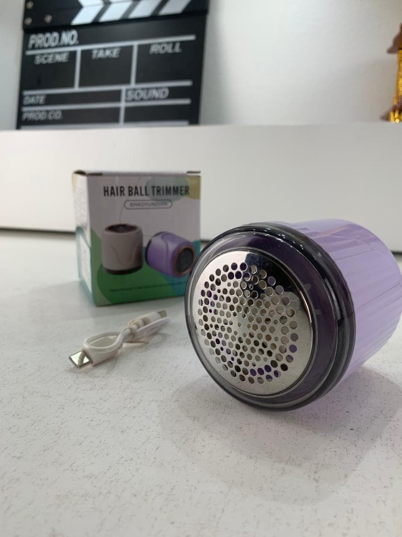 Mini Rasoir Anti-peluches Rechargeable pour Vêtements HB-588 – جهاز مزيل الوبر في الملابس - Électronique - صورة حقيقية 2