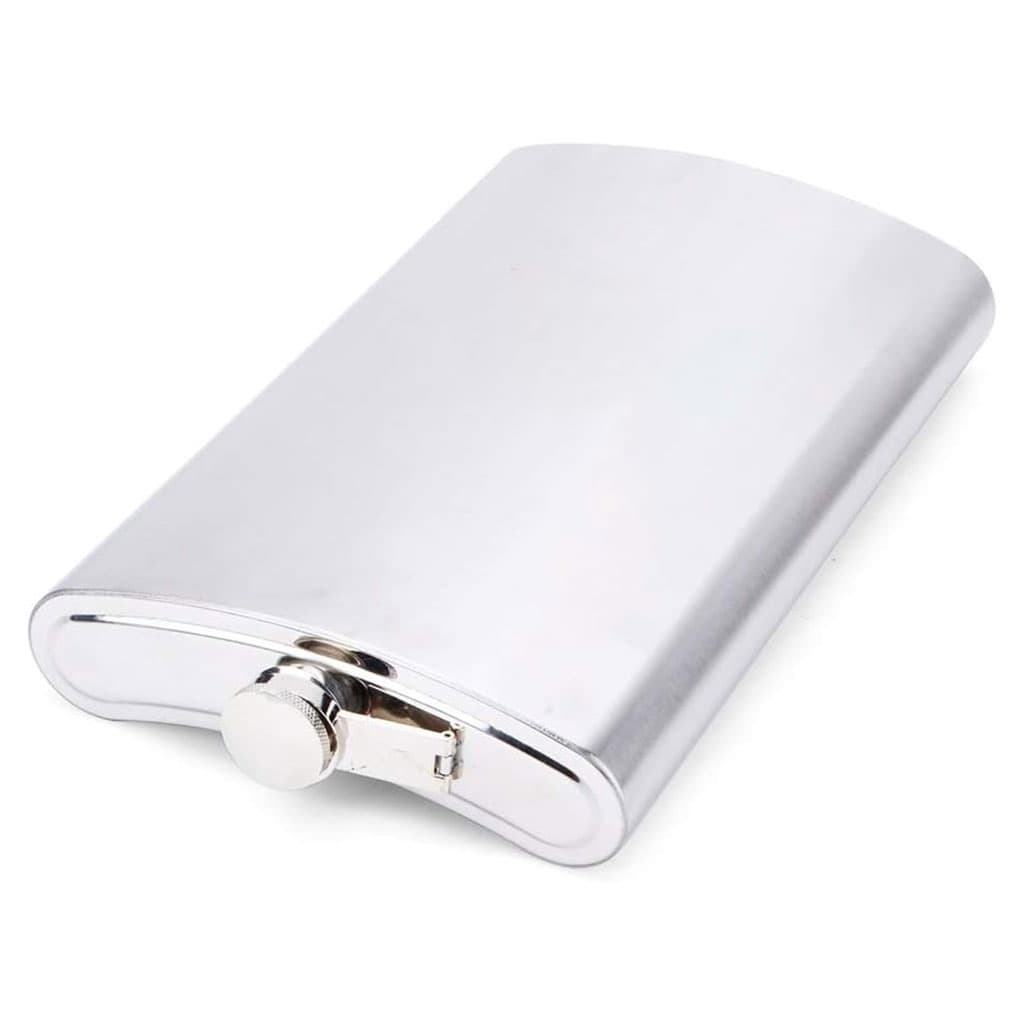 Flasque Métallique Portable 1800ml en Acier Inoxydable 18/8 avec Étui en Cuir pour Activités Extérieures - Camping et Randonnée - صورة 5