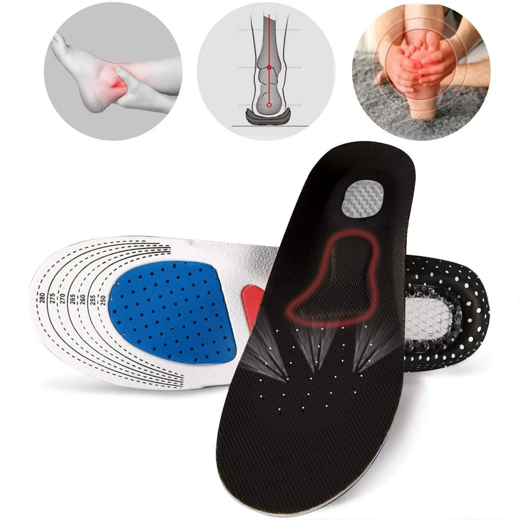 Semelles Gel Orthopédique pour amorti Les chocs et soulage Les épines calcanéennes - Soins et Beauté - صورة 1