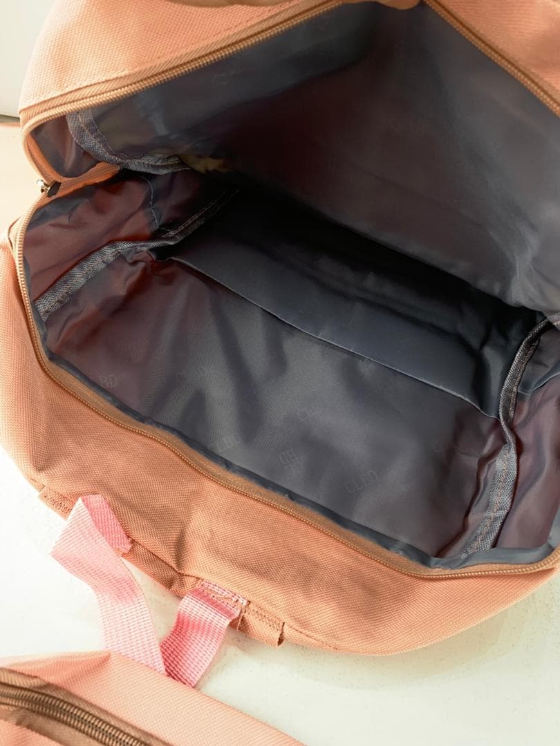 Ensemble de sacs d’école Kawai pour adolescents 4Pcs V3 CLBD Rose – محفظة 4 قطع كاواي وردي - Sac à dos et Mode - صورة حقيقية 7