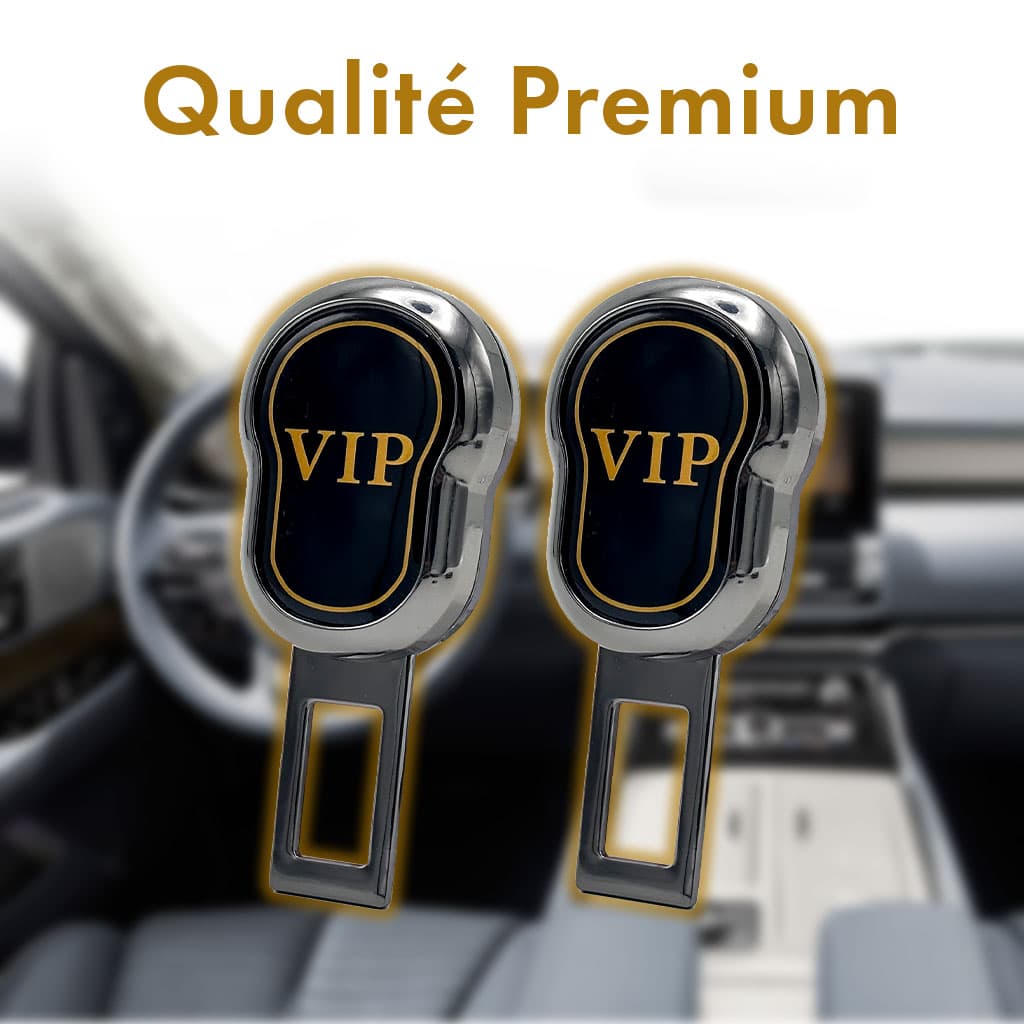 Attache Ceinture pour voiture 2Pcs Design VIP - Accessoires Auto/Moto - صورة 4