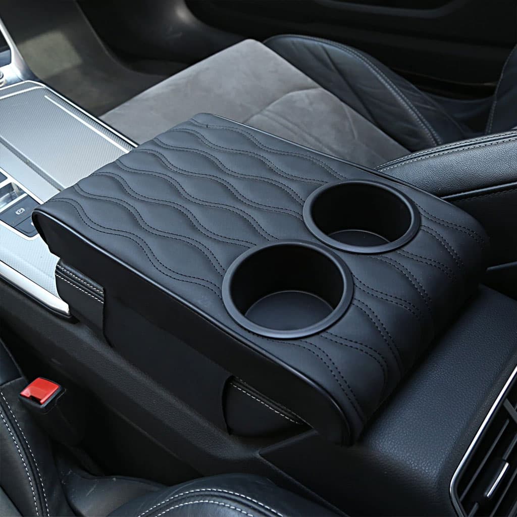 Housse d’accoudoir de voiture avec porte-gobelet - Accessoires Auto/Moto - صورة 3