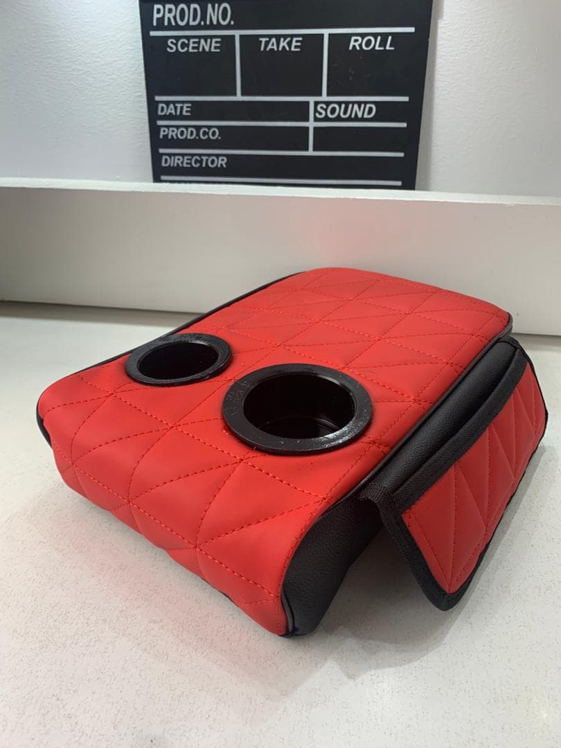 Housse d’accoudoir de voiture avec porte-gobelet - Accessoires Auto/Moto - صورة حقيقية 8