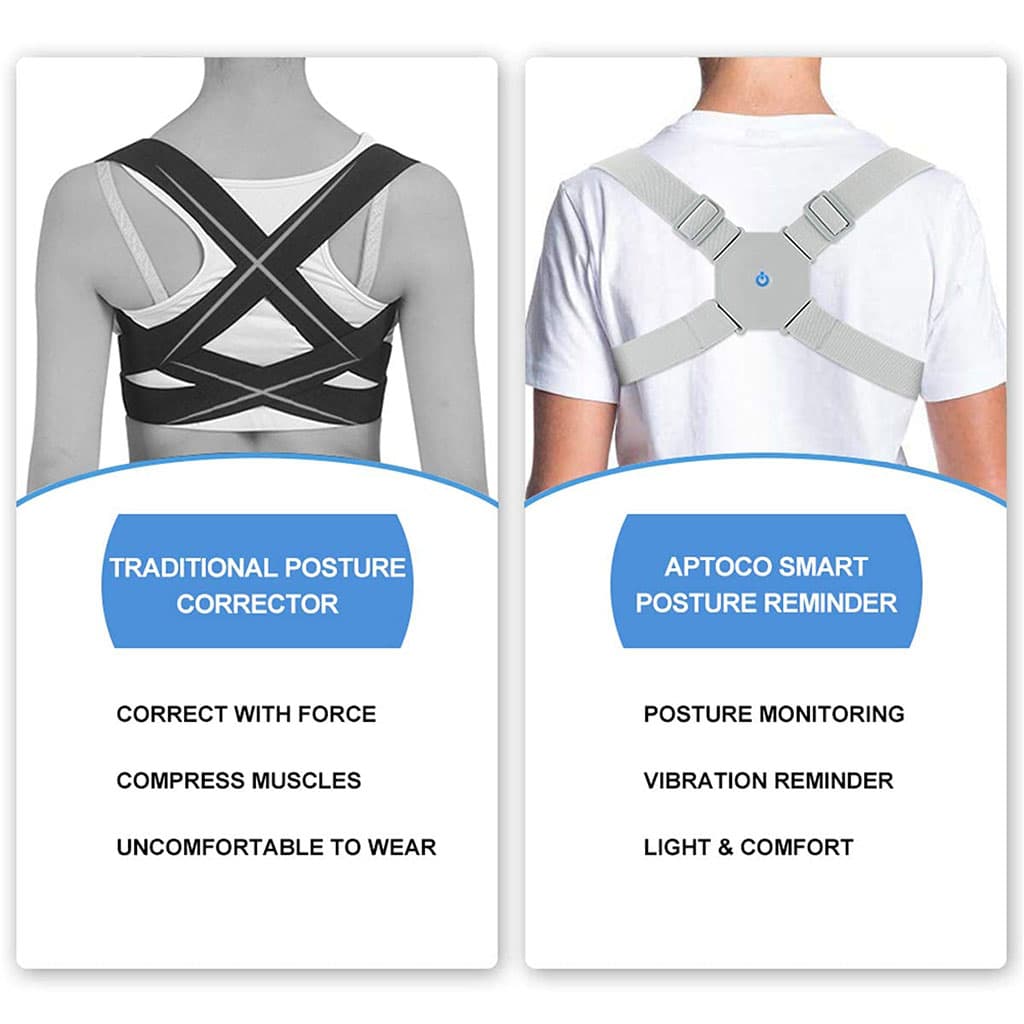 Ceinture de Correction de Posture Intelligente avec Vibration – حزام تصحيح وضعية الظهر - Sport - صورة 3