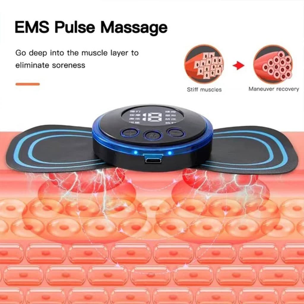 Mini masseur de cou électrique à impulsions amélioré – جهاز تدليك العنق - Soins et Beauté - صورة 3