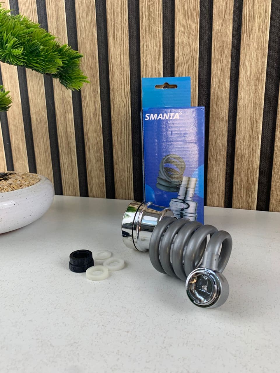 Pulvérisateur d’évier de cuisine à économie d’eau avec tuyau extensible – مرش مياه قابل للتمدد - Outillage et Bricolage - صورة حقيقية 10