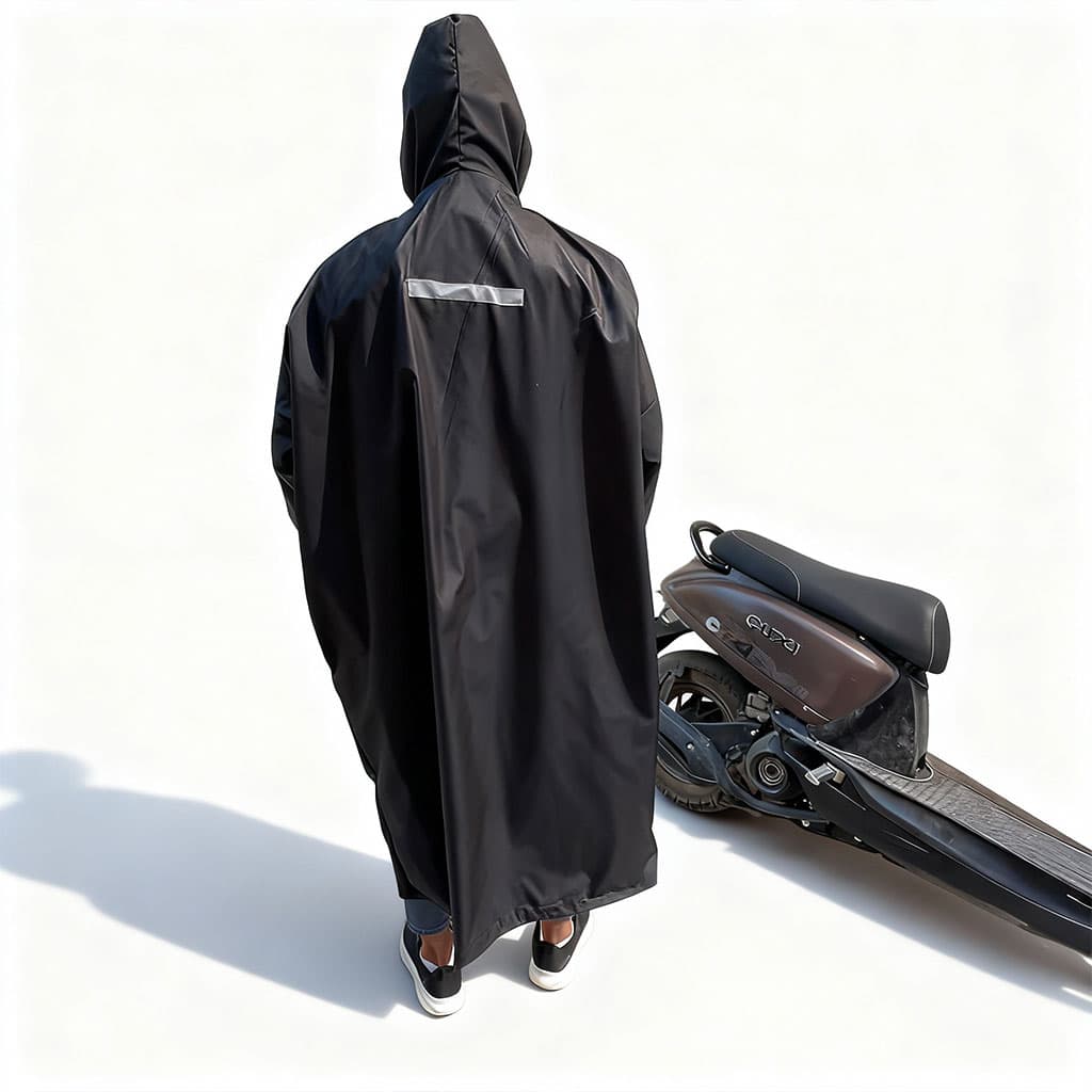 Combinaison de Protection Moto Imperméable V2 – معطف واقي من المطر لسائقي الدراجات - Accessoires Auto/Moto - صورة 2