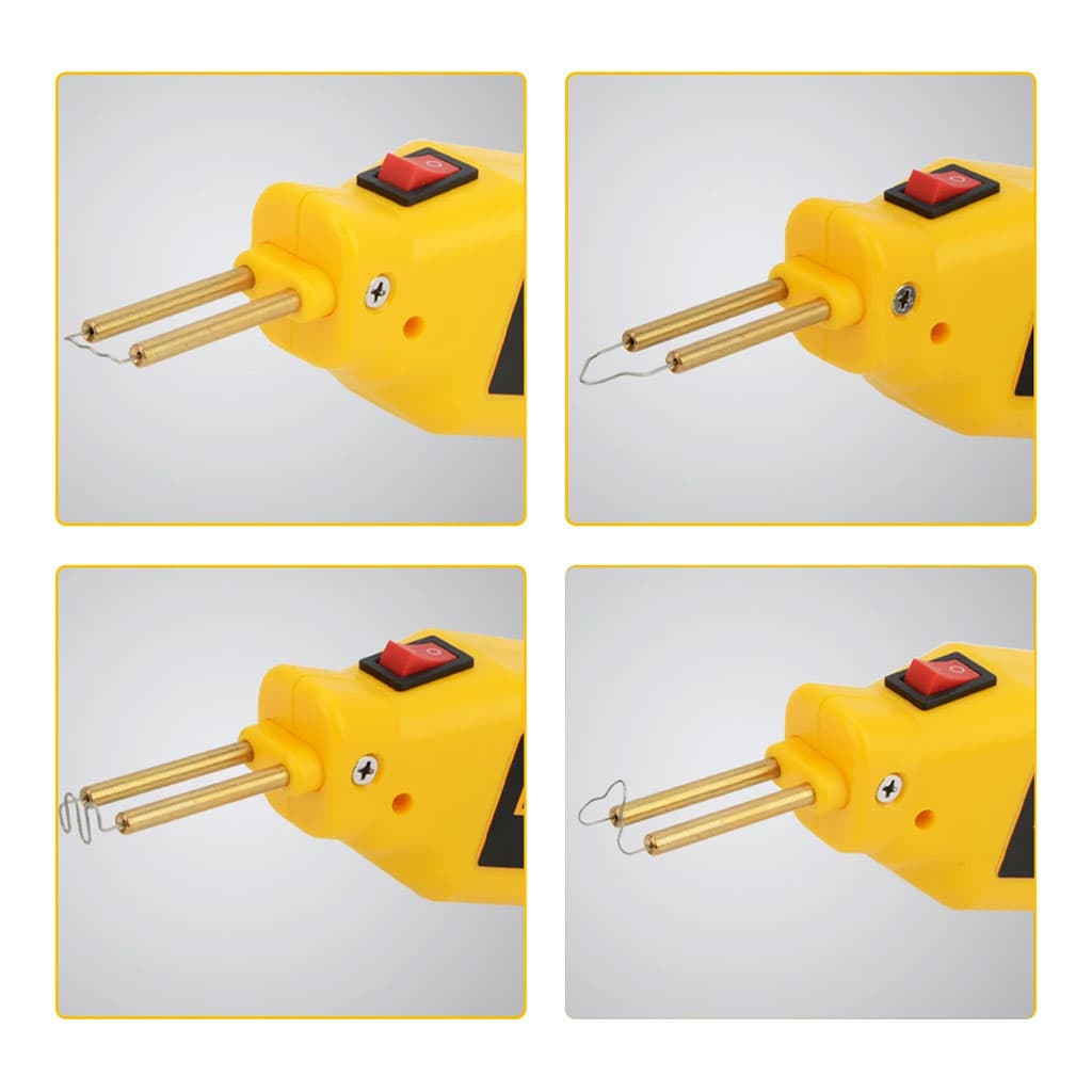 Mini Soudeuse de Plastique Parechoc 50W avec 200 agrafes inclus – جهاز تلحيم البلاستيك - Outillage et Bricolage - صورة 6