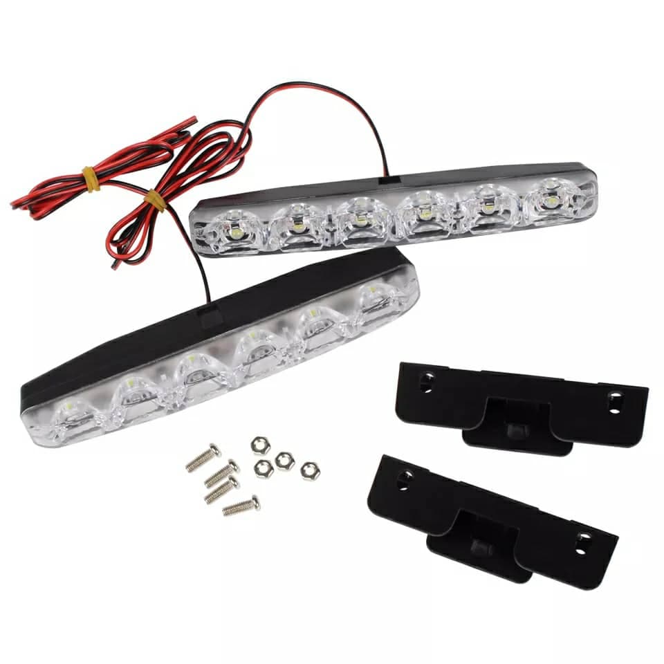 Feux de jour anti-brouillard Standard pour voiture 2 pcs ,10 led - Accessoires Auto/Moto - صورة 6