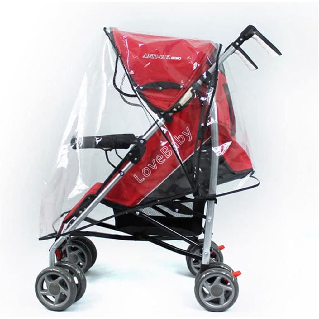 Housse Poussette Transparente et Imperméable Taille Standard – غطاء عربة الأطفال - Maternité - صورة 2