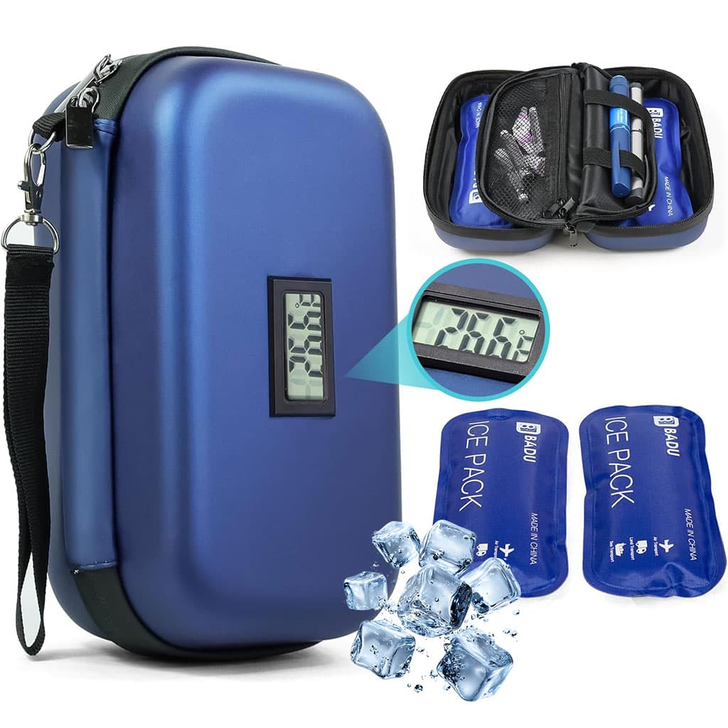 Trousse isotherme pour insuline avec écran afficheur de température - Divers - صورة 1