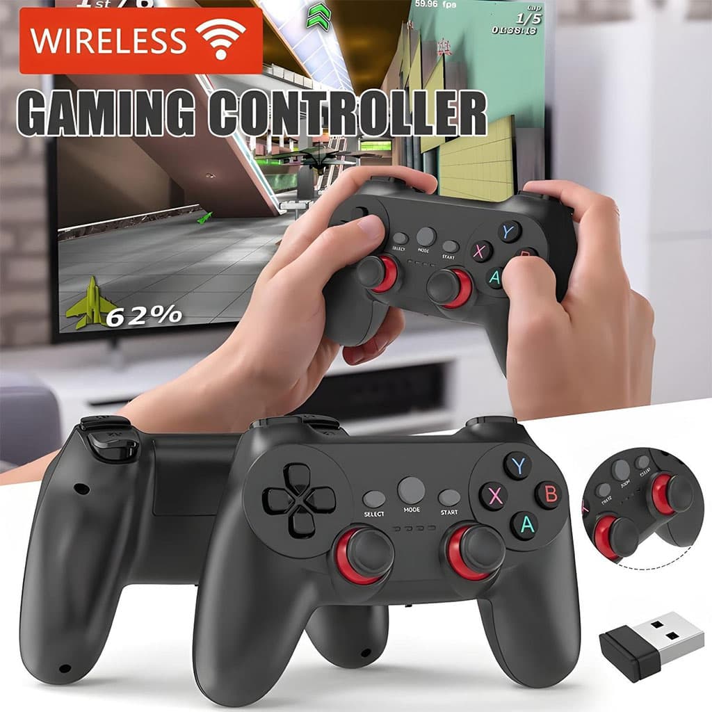 Manette de jeu sans fil Compatible avec Android TV , Steam, PC, TVBOX, PS3 CM019 – يد تحكم لاسلكية - Jouet & Gaming - صورة 1