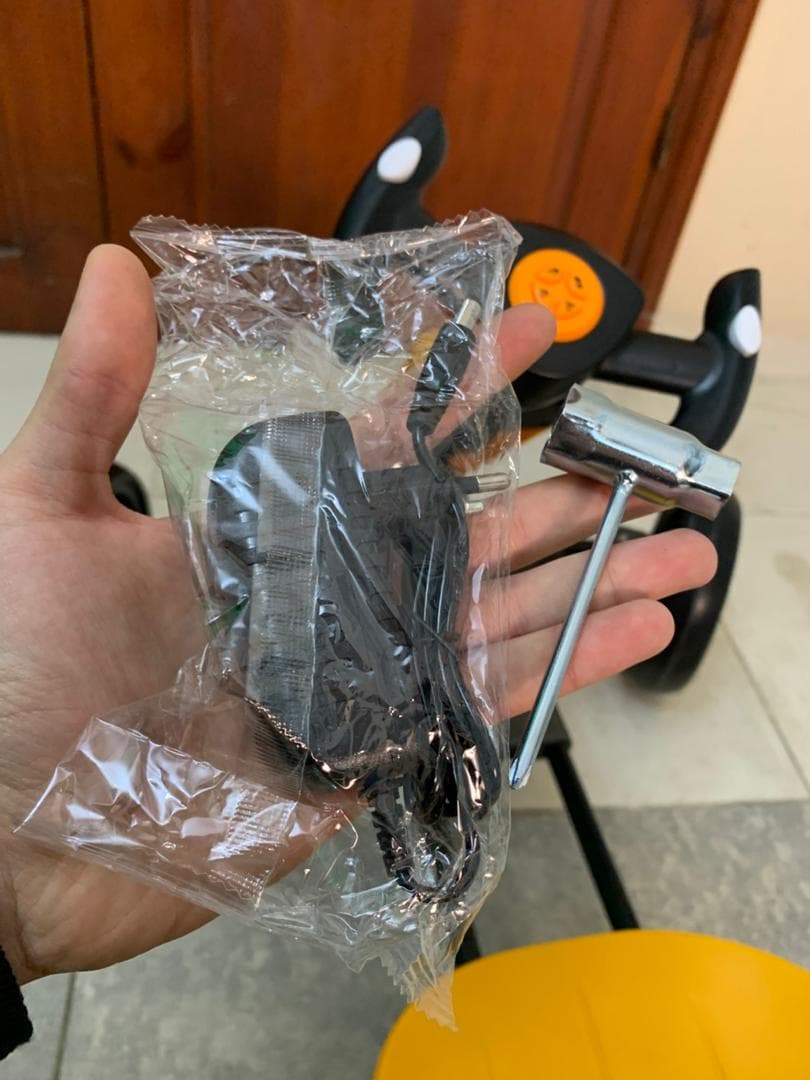 Voiture karting électrique pliable 12V pour enfants avec marche arrière – سيارة سباق كهربائية للأطفال - Jouet & Gaming - صورة حقيقية 9