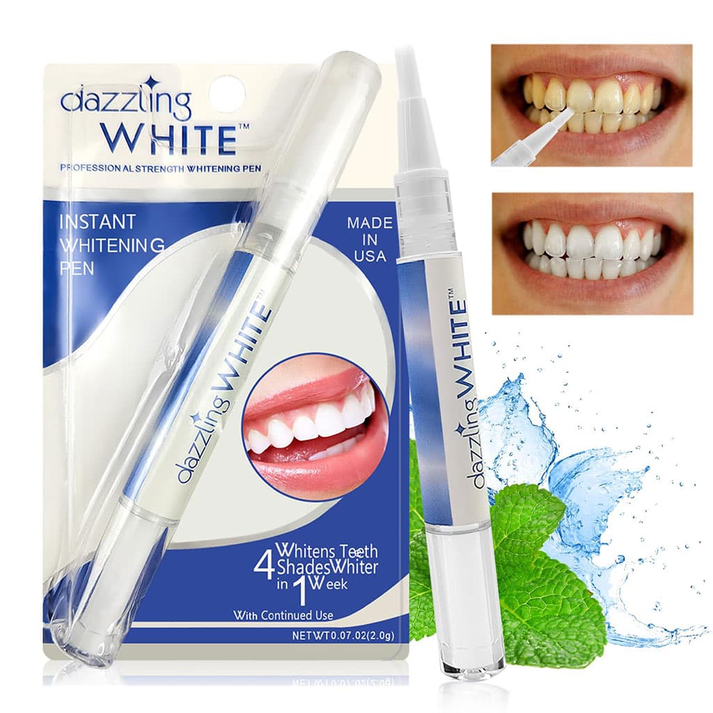 Stylo blanchissant pour les dents en 2 parties avec applicateur doux - Soins et Beauté - صورة 1