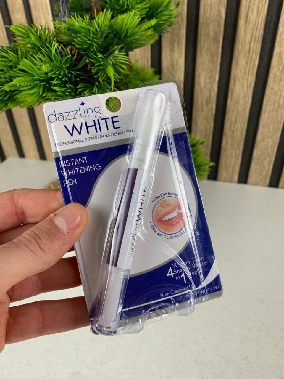 Stylo blanchissant pour les dents en 2 parties avec applicateur doux - Soins et Beauté - صورة حقيقية 8