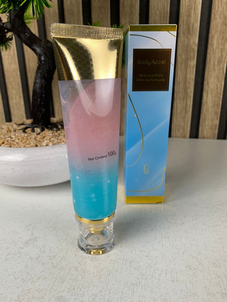 Dentifrice blanchissant à la niacinamide BodyAccel – معجون تبييض الأسنان - Soins et Beauté - صورة حقيقية 9